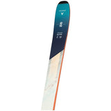 Dynastar Women's M-Pro 92 Skis 2025 - A blue and white ski with a black tip, featuring a distinctive "M-Pro" logo in white at the top.