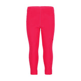 Obermeyer Junior's Ultra Gear Pant 2025 - A pair of bright pink ski pants with a subtle pattern and a small logo on the left leg.
