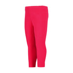 Obermeyer Junior's Ultra Gear Pant 2025 - A pair of bright pink ski pants with a subtle pattern on the left thigh.