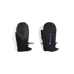 Obermeyer Junior's Thumbs Up Mitten 2025 - Black mittens with a textured pattern on the palm and thumb, featuring a small logo on the cuff.