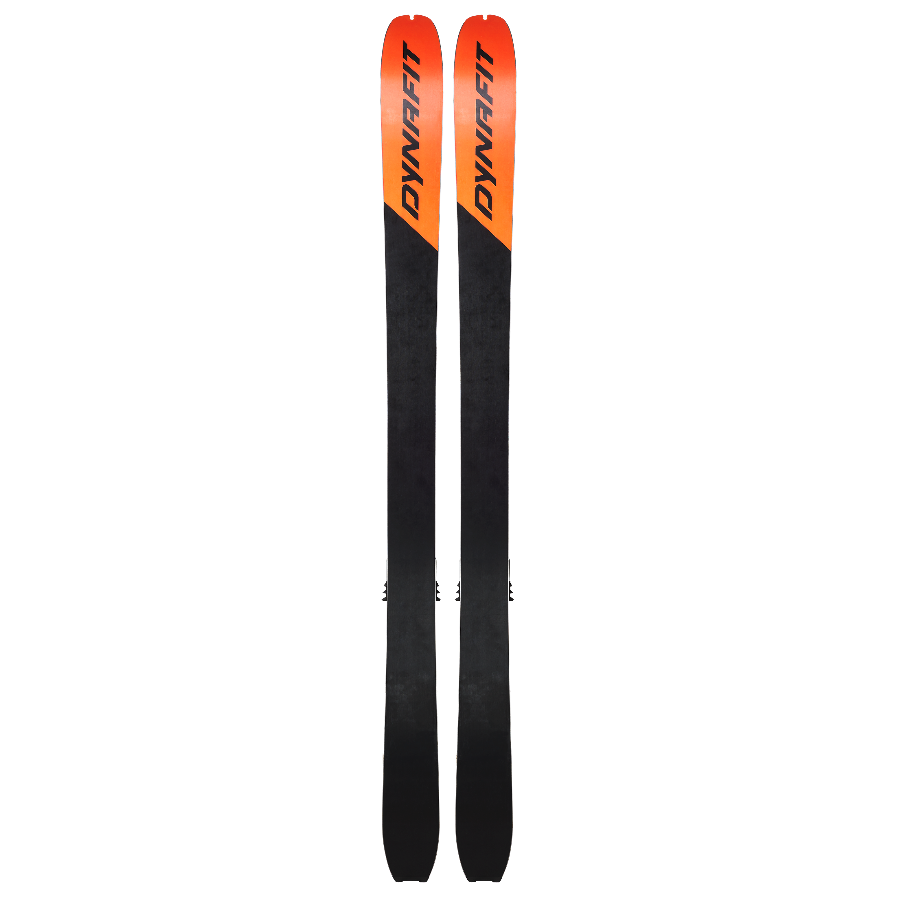 Dynafit - Tigard 97 Flat Skis 2025 with a black base and orange top.