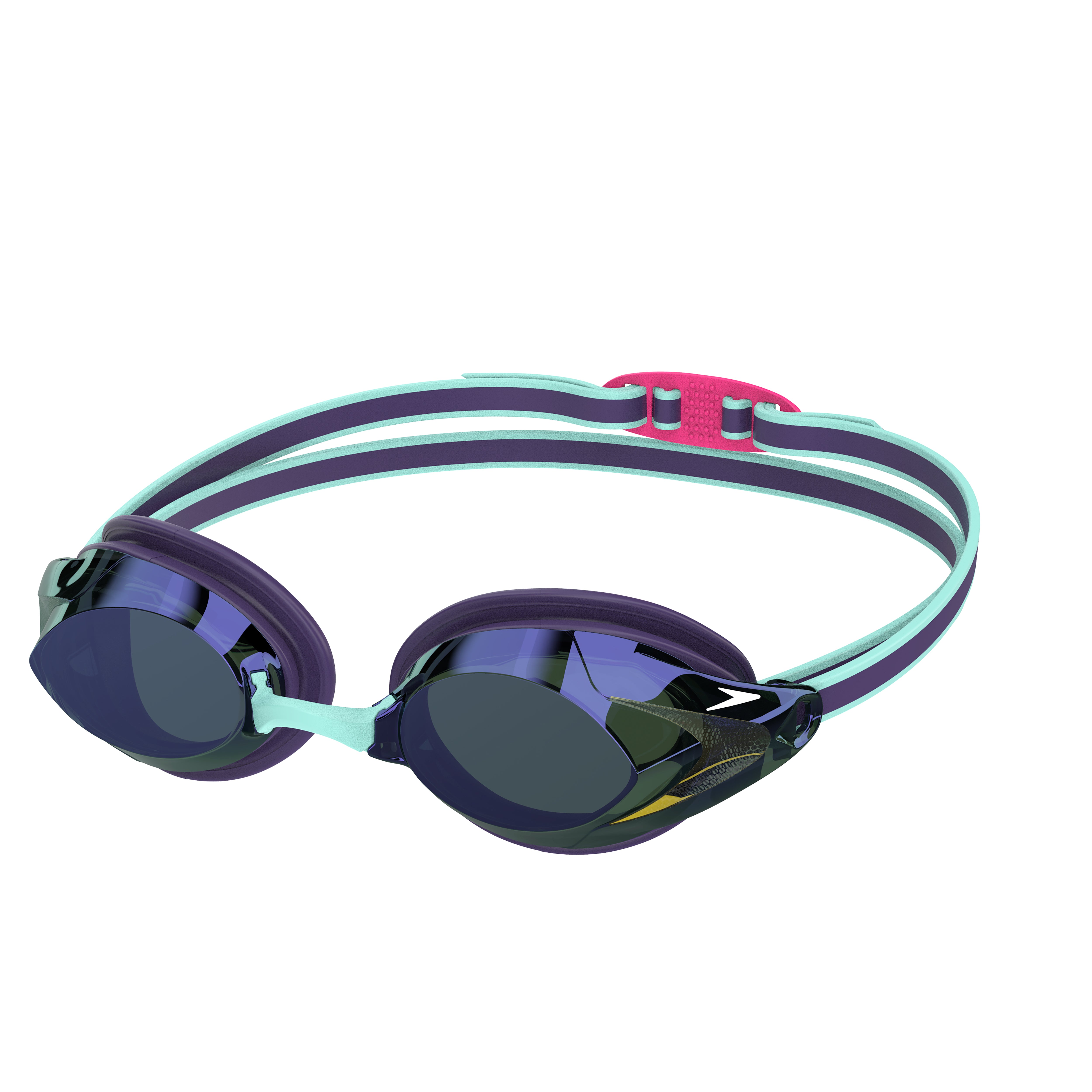 Speedo Vanquisher 3.0 Mirrored Mirror Swimming Goggles Pink