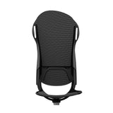 Union STR Snowboard Bindings 2025 - Black bindings with a textured top surface and rounded edges.