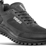 ThirtyTwo Hiker Shoe 2025 - A black shoe with a textured sole and white lettering on the side.