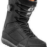 ThirtyTwo Diesel Hybrid Snowboard Boot 2025 - A black snowboard boot with a textured pattern on the toe and heel, featuring a white logo on the side.