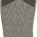 ThirtyTwo Lashed Double BOA x Powell Snowboard Boot 2025 - A pair of snowboard boots with a black and white color scheme, featuring a distinctive double BOA closure system on the tongue.