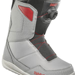 ThirtyTwo Shifty BOA Snowboard Boot 2025 - A black and gray snowboard boot with a red logo on the side, featuring a BOA closure system.