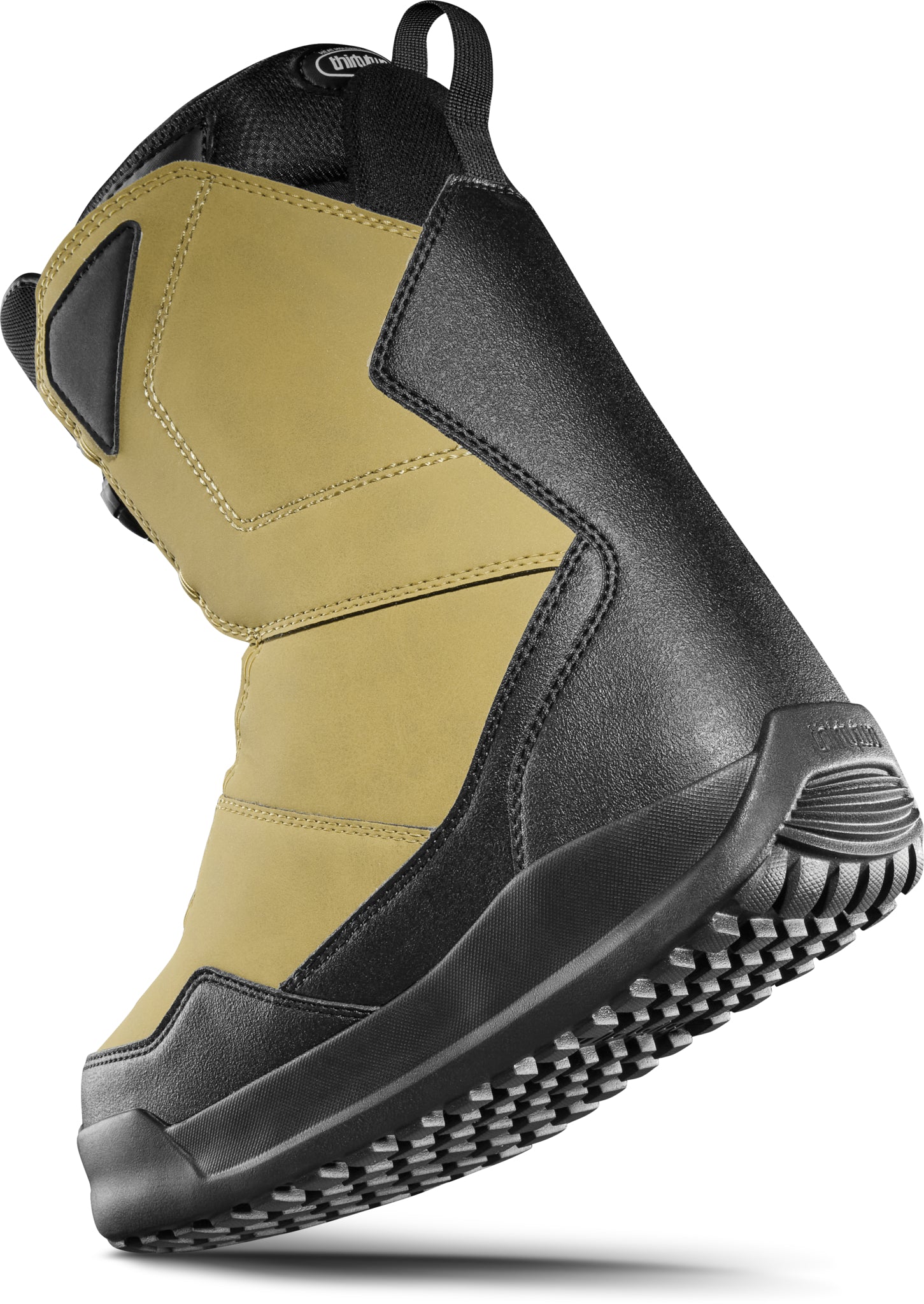 ThirtyTwo Shifty BOA Snowboard Boot 2025 - A black and gray snowboard boot with a textured pattern on the toe cap.