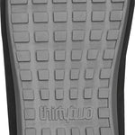 ThirtyTwo STW Double BOA Snowboard Boot 2025 - Black snowboard boots with a textured rubber sole and silver metal hardware.