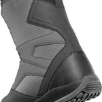 ThirtyTwo STW Double BOA Snowboard Boot 2025 - Black snowboard boots with a textured pattern on the toe and heel areas.