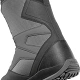 ThirtyTwo STW Double BOA Snowboard Boot 2025 - Black snowboard boots with a textured pattern on the toe and heel areas.