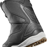 ThirtyTwo TM-2 Double BOA Snowboard Boot 2025 - A black snowboard boot with a textured pattern on the side and a white sole.