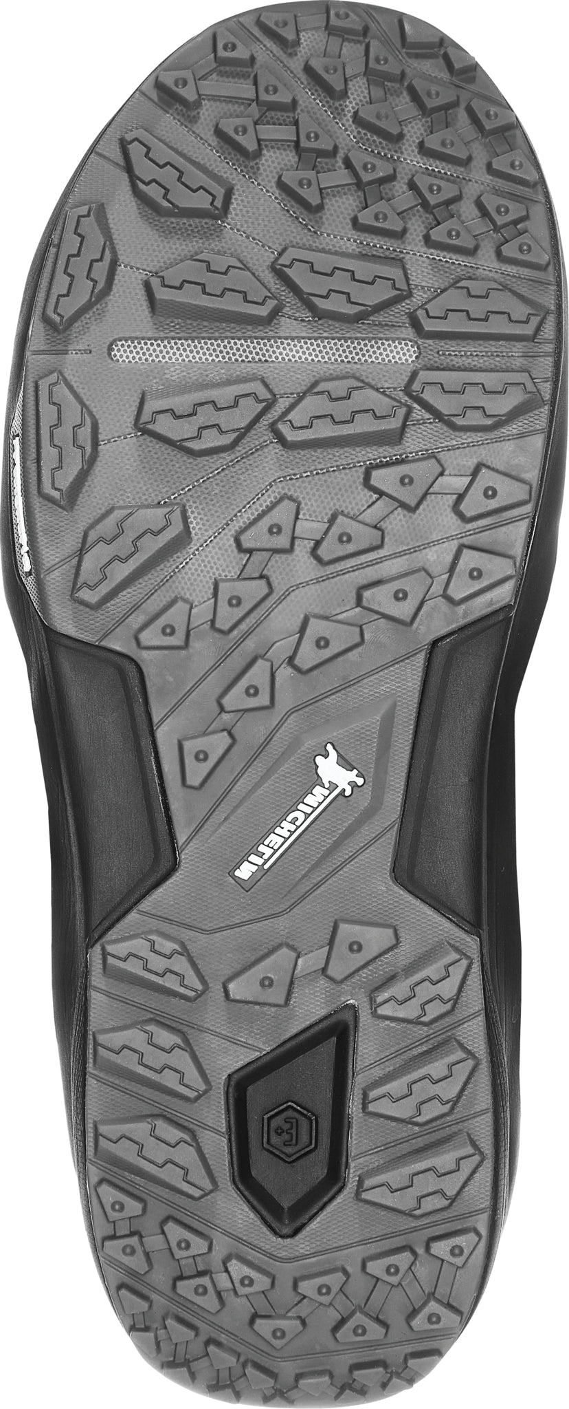 ThirtyTwo TM-2 XLT X Diggers Snowboard Boot 2025 - Black snowboard boot with a textured pattern on the toe and heel areas.