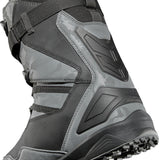 ThirtyTwo TM-2 XLT X Diggers Snowboard Boot 2025 - A black and grey snowboard boot with a camouflage pattern on the side, featuring a strap across the top.