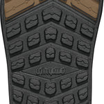 ThirtyTwo Lashed Double BOA X Vizz Snowboard Boot 2025 - A black snowboard boot with a textured, rubber toe cap and silver hardware.