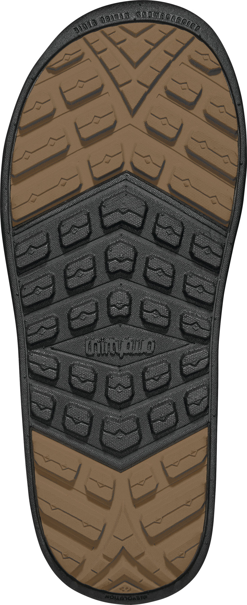 ThirtyTwo Lashed Double BOA X Vizz Snowboard Boot 2025 - A black snowboard boot with a textured, rubber toe cap and silver hardware.