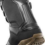 ThirtyTwo Diesel Hybrid Snowboard Boot 2024 - Black snowboard boots with a textured pattern on the side and brown laces.