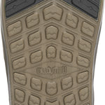 ThirtyTwo Lashed Double BOA X Volcom Snowboard Boot 2025 - A black snowboard boot with a white logo on the side and a silver buckle.