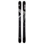 Faction Mana 2 Skis 2024 - Black skis with white geometric pattern on top and bottom.