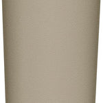 CamelBak Horizon Tumbler 20 Oz 2022 - A tan tumbler with a clear lid and textured surface.