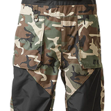 ThirtyTwo Basement Shell Bib Pant 2024 - Black bib pant with white logo on left leg and orange accents.