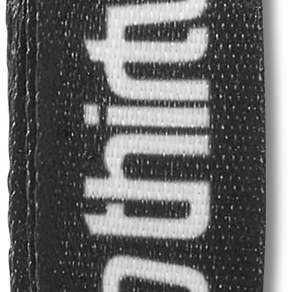 ThirtyTwo Lace Up Belt 2025 - Black belt with silver buckle.