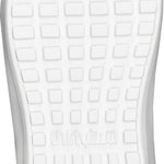 ThirtyTwo Women's Shifty BOA Snowboard Boot 2025 - White snowboard boot with a textured rubber outsole and silver BOA dials on the side.