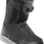 ThirtyTwo Women's Shifty BOA Snowboard Boot 2025 - Black snowboard boot with a textured pattern on the toe and heel areas, featuring a BOA closure system on the side.