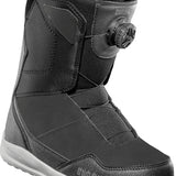 ThirtyTwo Women's Shifty BOA Snowboard Boot 2025 - Black snowboard boot with a textured pattern on the toe and heel areas, featuring a BOA closure system on the side.