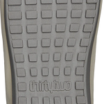 ThirtyTwo Women's STW Double Boa Snowboard Boot 2025 - A gray snowboard boot with a textured rubber sole and a double boa closure system.