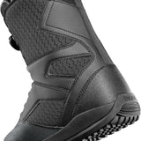 ThirtyTwo Women's STW Double Boa Snowboard Boot 2025 - Black snowboard boots with a textured pattern on the toe and heel areas.