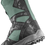 ThirtyTwo Junior's BOA Snowboard Boot 2025 - A black snowboard boot with a white logo on the side.