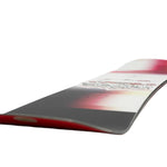 Nitro Team Pro Marcus Kleveland Snowboard 2025 - A snowboard with a black base and red, yellow, and white gradient at the top.