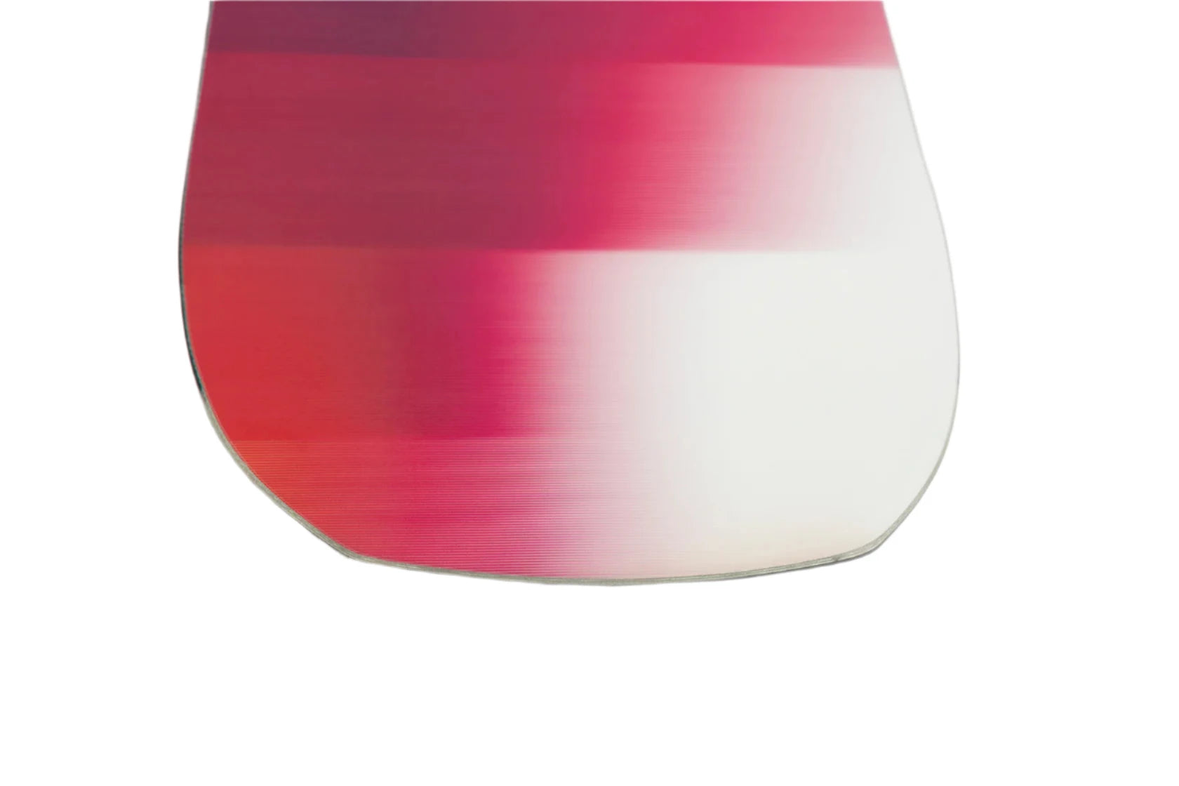 Nitro Team Pro Marcus Kleveland Snowboard 2025 - A snowboard with a pink and white striped pattern on its base.
