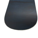 Nitro Women's Mystique Snowboard 2025 - A black snowboard with a subtle, repeating pattern of small white dots and thin, horizontal stripes.