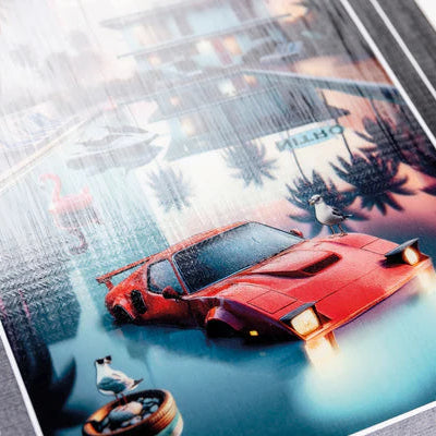 Nitro Cheap Thrills Snowboard 2026 - A snowboard with a black and white graphic design featuring a bird on a branch.