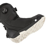 Nitro Darkseid Step On BOA Snowboard Boot 2025 - Black snowboard boot with a sleek, modern design and silver hardware accents.