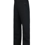 Obermeyer Junior's Timberline Insulated Pant 2025 - Black insulated ski pants with a zippered pocket on the right thigh.