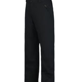 Obermeyer Junior's Timberline Insulated Pant 2025 - Black insulated ski pants with a zippered pocket on the right thigh.