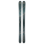 Blizzard Anomaly 94 Skis 2025 - A pair of skis with a dark green base color and light-colored abstract line designs.