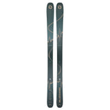 Blizzard Anomaly 94 Skis 2025 - A pair of skis with a dark green base color and light-colored abstract line designs.