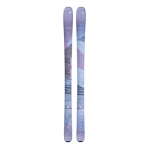 Blizzard Women's Black Pearl 88 Skis 2026 - A pair of skis with a purple and black color scheme, featuring a geometric pattern on the top sheet.