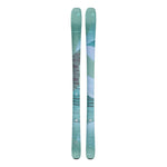 Blizzard Women's Black Pearl 84 Skis 2026 - A pair of skis with a black and white geometric pattern on a light blue background.