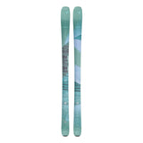 Blizzard Women's Black Pearl 84 Skis 2026 - A pair of skis with a black and white geometric pattern on a light blue background.