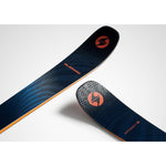 Blizzard Anomaly 88 Skis 2026 - Black skis with orange accents and a black logo on top.