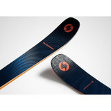 Blizzard Anomaly 88 Skis 2026 - Black skis with orange accents and a black logo on top.
