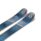Blue Anomaly 88 skis pair with gold side edging and Blizzard logo