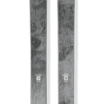 Blizzard Anomaly 84 skis in black/grey, long twin tips with front branding