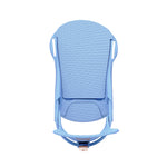 Union Women's Juliet Snowboard Bindings 2025 - A light blue snowboard binding with a textured top plate and rounded edges.