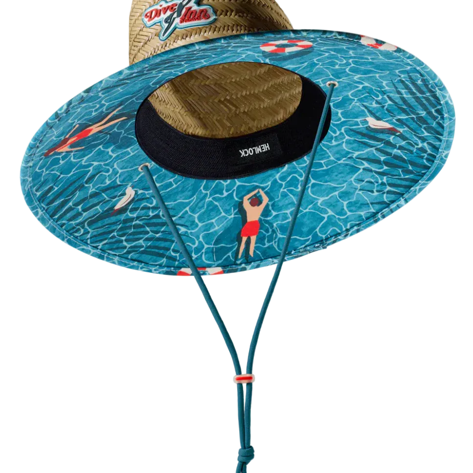 Hemlock UPF 50+ Lifeguard Straw Hat